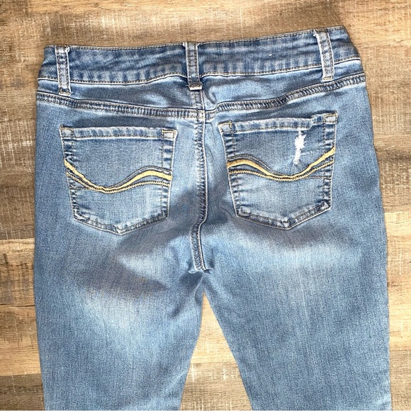 SOLD SO Skinny Jeans Size 7 Light Wash - Picture 4 of 6